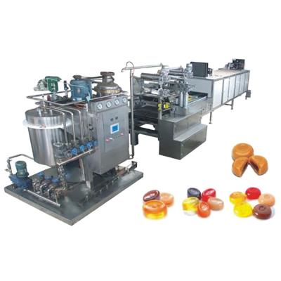 China Factory Hard Boil Candy Making Machine Jelly Candy Production Line Candy Making Machinery for sale