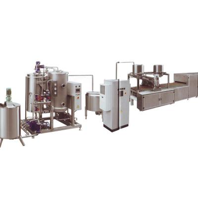 China Factory Industrial Marshmallow Making Machine Automatic Cotton Candy Production Line for sale