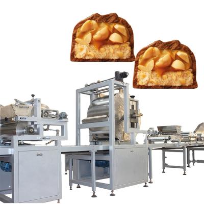 China Full Automatic Factory Snickers Bar Production Line Chocolate Candy Bars Making Machinery for sale