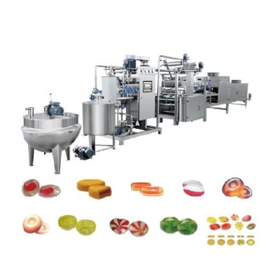 China High Efficiency Professional Easy Operation Licorice Candy Production Line Easy Operation Hard Sugar Candy Making Machine for sale