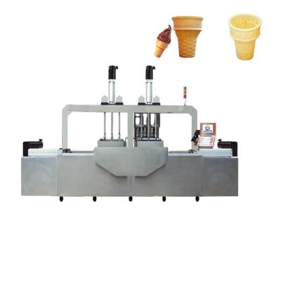 China Snack Factory HNOC Wafer Ice Cream Cone Making Machine Ice Cream Cone Sleeve Machine for sale