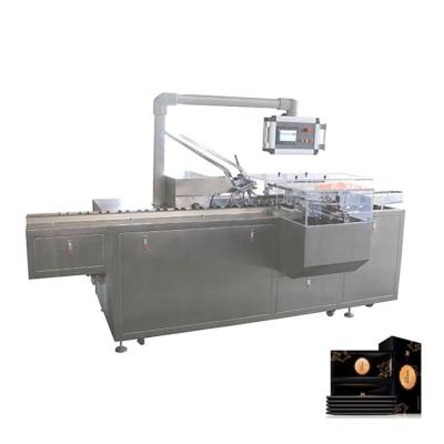 China Easy Operation Automatic Carton Box Packing Machine Tea Cosmetics Perfume Box Packing Machine for sale