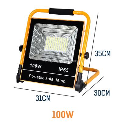 China New 50W 100W 200W 300W LED ROAD solar portable operating light for sale