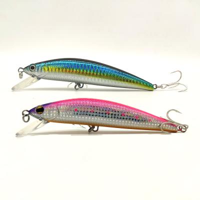 China Hot Sale ABS Plastic Artificial Hard Lure Bait40g/60g Fishing Lure Plastic Minnow Bass Lures for sale