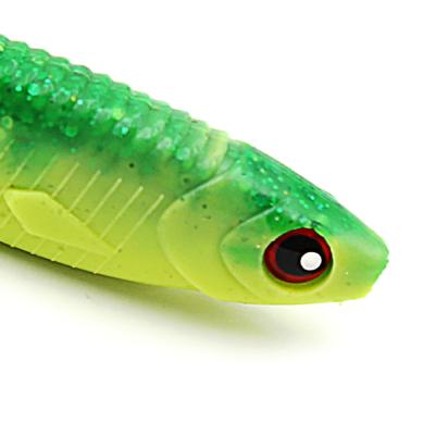 China Plastics 10cm Saltwater 8g Lures Paddle Tail Lures Swim Baits Soft Plastic Swim Bait for sale