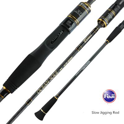 China Saltwater Fishing Rod Wholesale Fuji Solid Guide Rod Carbon Fiber Fishing Rod Casting for sale