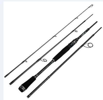 China Heavy Saltwater Boat Fishing Rod OEM 4 Section Fiber Seawater High Carbon Seawater Travel Fishing+ Rod Fishing Tackle Rod Factory for sale