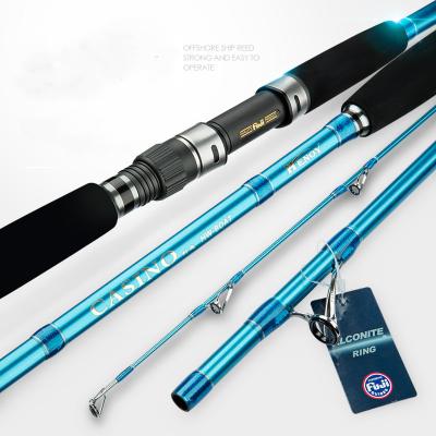 China Saltwater Fishing Far Inshore Fishing Rod Fuji Guide Sea Water Rod High Carbon Boat Fishing Rod Wholesale Fishing Tackle Rod for sale