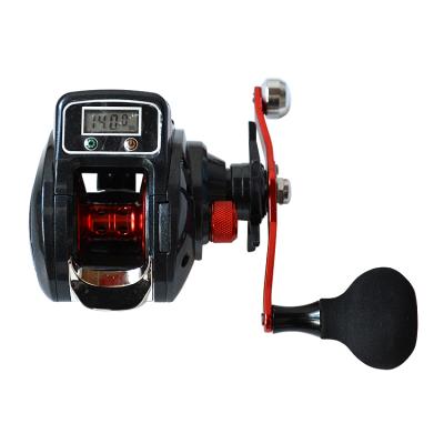 China SHA 300 High Quality Metal Black Digital Bait Casting Fishing Reel For Saltwater Fishing Digital Casting Reel for sale