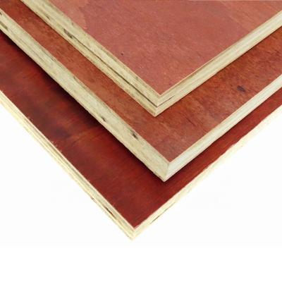 China Good Quality 1220x2440mm 18mm Faced Plywood Marine Construction Formwork Phenolic Board High Turnover By Red Black Film for sale