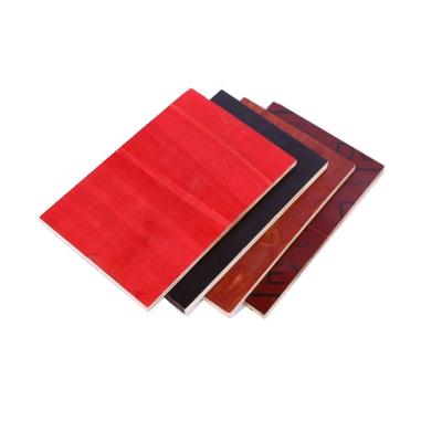 China High Turnover Factory 4*8ft Concrete Formwork Formwork Board Construction Jigs Chinese Red Black Brown 1220*2440mm Wooden Board Plywood for sale