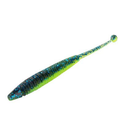 China Action EIGHT CLAWS 15PCS/Lot 75mm Vivid Swimming Rock 0.92g Fishing Soft Lure Building Worm Bait Swimbait Wobbler Artificial Silicone Shad Lure for sale