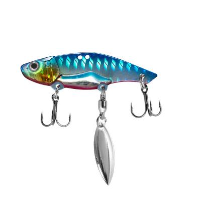 China Metal Fishing Lure EIGHT CLAWS Metal VIB 12g 16g Fishing Lure Perch Snakehead Catfish Baits Sequin Distant Bait Artificial Hard Metal Lure for sale