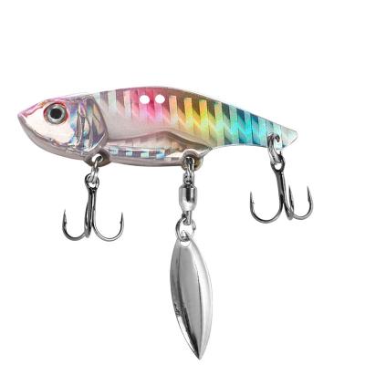 China Metal Fishing Lure EIGHT CLAWS Metal VIB 12g 16g Fishing Lure Perch Snakehead Catfish Baits Sequin Distant Bait Artificial Hard Metal Lure for sale