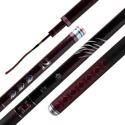 China High Carbon Zhenming 8H Fiber Carp Fishing Rod Telescopic Carbon Rod Pole Taiwan Fishing Rod for sale