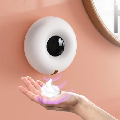 China Disposable Round Smart Sensor Soap Dispenser No Foam Touch Automatic Sensor Wash Cell Phone for sale