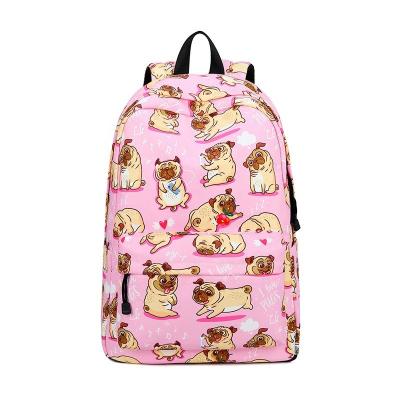 China atinfor Waterproof Cute Dog Animal Print Waterproof Travel 15.6 Inch Laptop Backpack Women Daily School Bag For Teenagers for sale