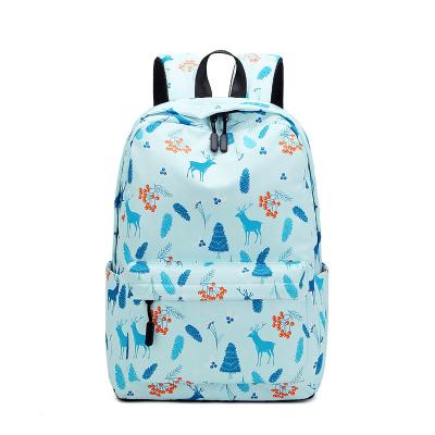 China Waterproof School Bags Waterproof Digital Printing High Girls University Bags Campus Students Laptop Travel Backpack For Girl for sale