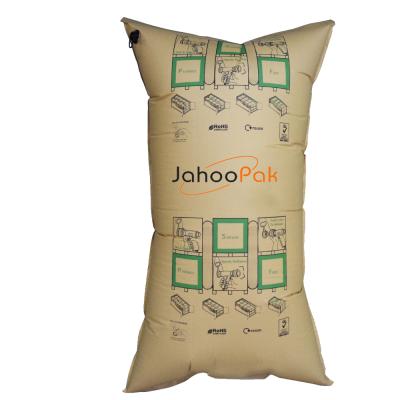 China Kraft Paper Laminated Kraft Paper Inflatable Dunnage Air Bag For Container Shipping for sale