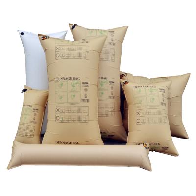 China Kraft Paper Laminated Inflatable Dunnage Air Bags With Containers Cheap Price for sale