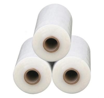 China Factory Price Pallet Film Lldpe Stretch Wrap Moisture Proof Stretch Film Shrink 17 Mic Stretch Film for sale