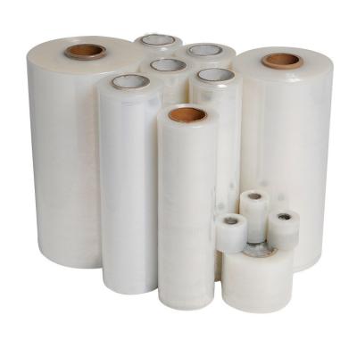 China Moisture Proof Transparent Hand Use LLDPE Pallet PE Stretch Film Pallet Shrink Wrap Stretch Film for sale