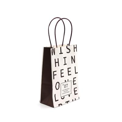 China Custom Printed Recyclable White Luxury Gift Shopping Paper Bags for sale