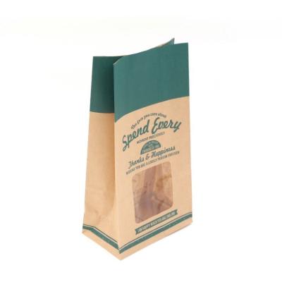 China Recyclable Made In China Cute Kraft Paper Food Bag For Mushroom, Paper Sandwich Bags for sale