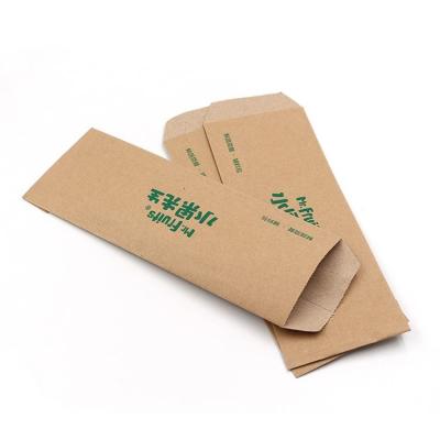 China Food Grade Recyclable Logo Made In Bbq Brown Paper Bag Bread Printed China Supplier for sale