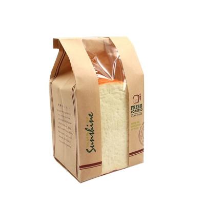 China Recyclable Accept Custom Order Uesd Garlic Bread Bag Kraft Paper Bag Widely From China Supplier Bakery Bag Food Packaging for sale