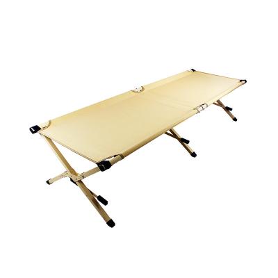 China Outdoor camping increasing travel folding aluminum alloy displacement wholesale camping bed, beach lunch break camping beds for sale