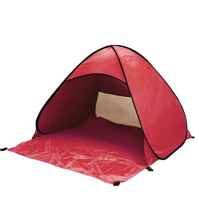 China Straight tie type beach outdoor camping tent for 1-2 person, lightweight and portable freely to build mini tents for sale