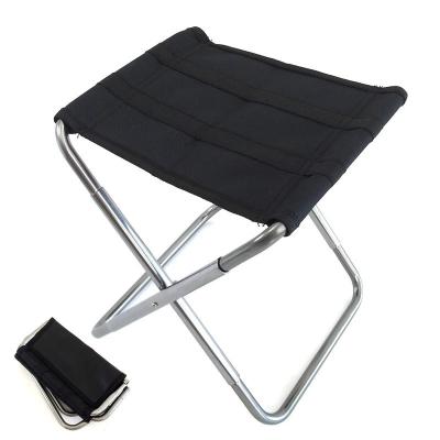 China 7075 Lightweight Aluminum Alloy 7075 Aluminum Alloy Fishing Stools, Outdoor Camping Oxford Cloth Folding Stool for sale