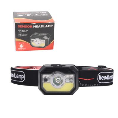 China Other Portable Waterproof Rechargeable Head Lamp Led Head Lamp Motion Sensor Led Headlight for sale