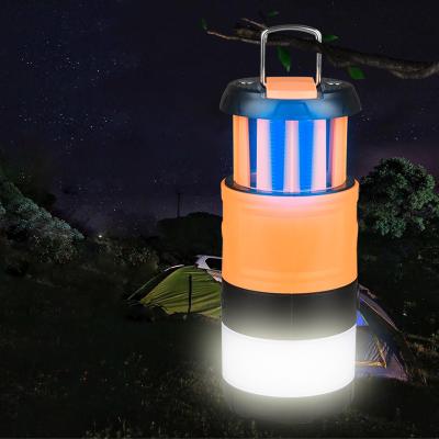 China Camping/Hiking 3 in 1 Multifunctional Mosquito Zapper, USB Rechargeable Camping Lamp Portable Led Camping Lights for sale