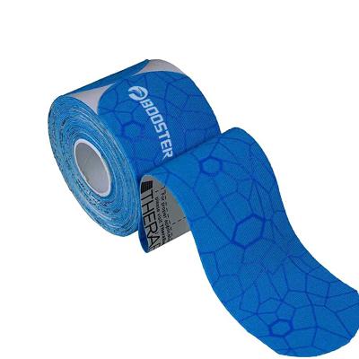 China Split Muscle Glue Printed Kinesiology Sports Tape For Therapy Muscle Kinesiology Tape 5*5cm for sale