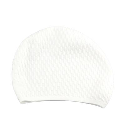 China Eco-friendly Waterproof Durable Custom Design Particle Swimming Cap Factory Direct Sale Anti-Slip Swimming Pool Training Custom for sale