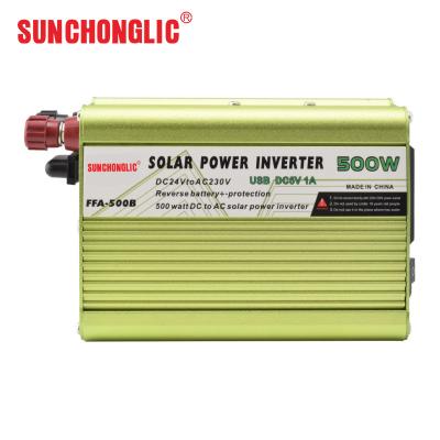 China 500va Modified Sine Wave Inverter With USB 5V 1A 24V DC Output AC 220V for sale