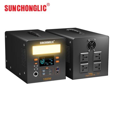 China 1000W AC Solar Generator For House 110V Portable Versatile Quiet Operation for sale