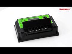 12v 24v 30 amp solar charge controller lcd display 3p 5v 2a usb portable
