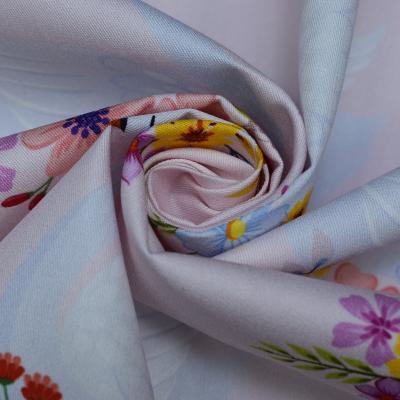 China Breathable No Moq Custom Digital Design Printing Cotton Poplin Twill Canvas Satin Silk Rayon Woven Custom Fabric for sale