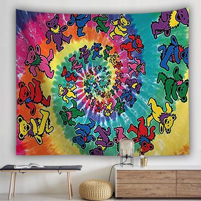 China Psychedelic No MOQ Custom Digital Printing Tapestry, Decorative Wall Hanging Tapestry Living Room Factory Wholesale003 for sale