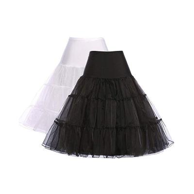 China Wedding Vintage Wholesale Women's Rockabilly Tutu Skirt Adult Petticoat For Bridal Wedding for sale