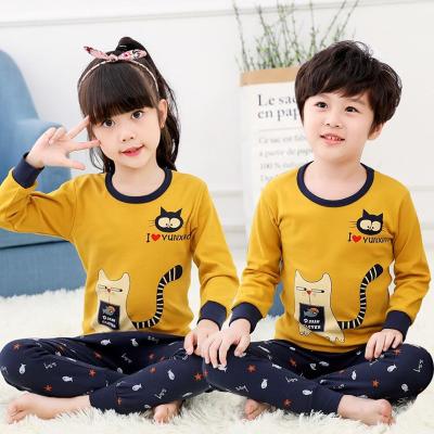 China Children Boy Girls Sleepwear Pajamas Child Breathable Pajamas Sets Custom Made High Quality Children Pajamas Kids Pajamas for sale