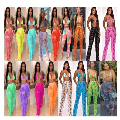 China Anti-pilling kiss tassel fashion Insiemi delle donne women two piece clothing set pants two piece set for sale