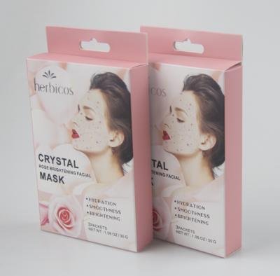 China Flaw Clearing Wholesale Clearing Crystal Rose Brightening Facial Mask Powder for sale