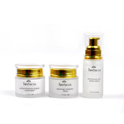 China Face Face Revitalizing Serum Moisturizer Day And Night Cream One Set For Face Skin Care for sale