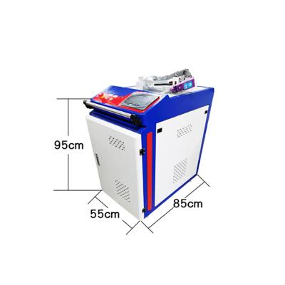 China 2000w Dust Removal Fiber Rust Laser Machine 1500w Laser Machine Continuous Laser Cleaner Cleaning Rust for sale