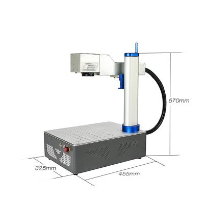 China Raycus Automated Loading Laser Engraving 20W 30W 50W 100w Fiber Laser Marking Machine For Gold Silver Jewelry for sale