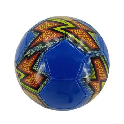 China Promotion Customized New Logo Design Training Soccer Ball Machine Stitched Soccer Ball for sale